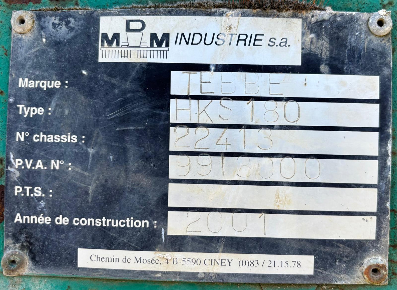 TEBBE 180 - Rasipač prirodnog đubirva: slika 5 TEBBE 180 - Rasipač prirodnog đubirva: slika 5