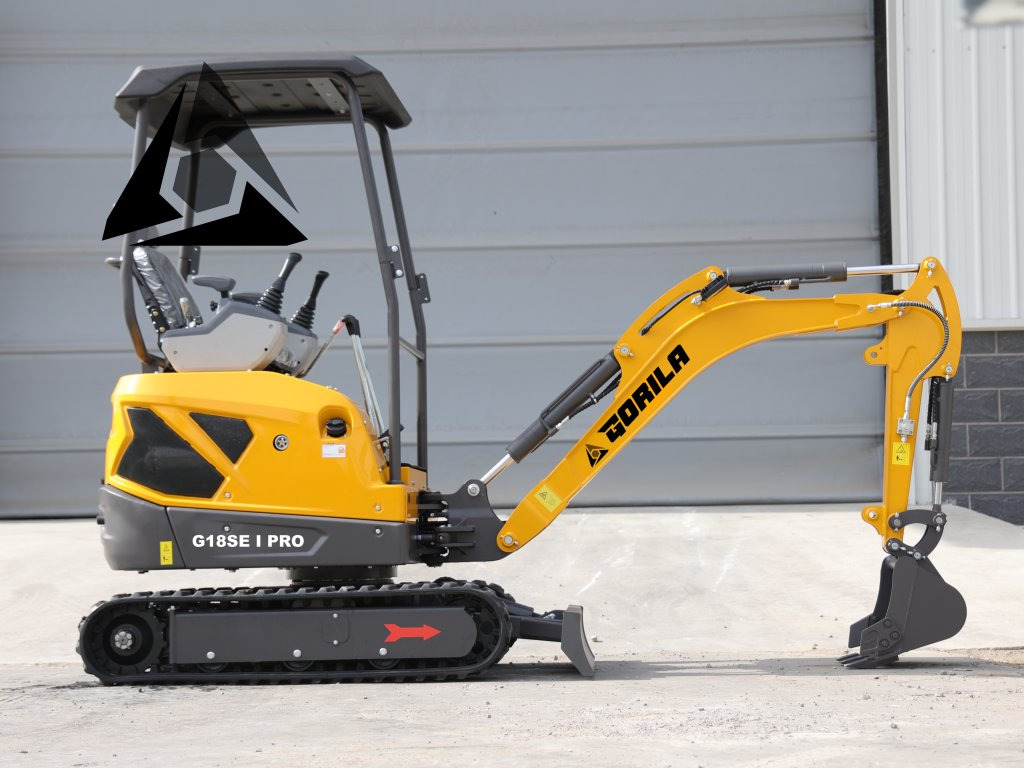 Pásový minibagr GORILA G18SE I PRO 2026 - Mini bager: slika 2 Pásový minibagr GORILA G18SE I PRO 2026 - Mini bager: slika 2