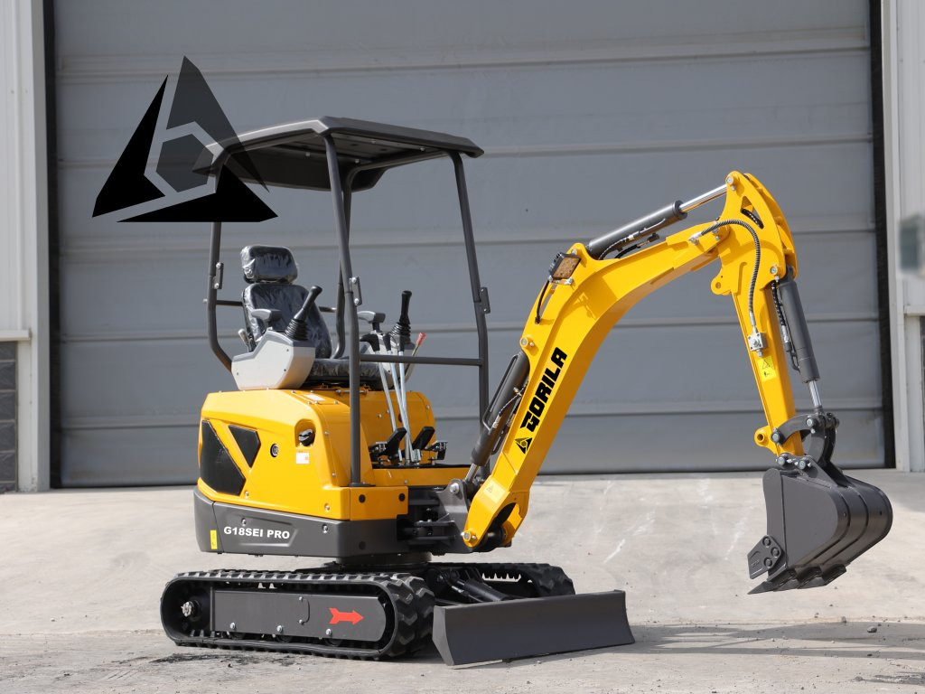 Pásový minibagr GORILA G18SE I PRO 2026 - Mini bager: slika 1 Pásový minibagr GORILA G18SE I PRO 2026 - Mini bager: slika 1