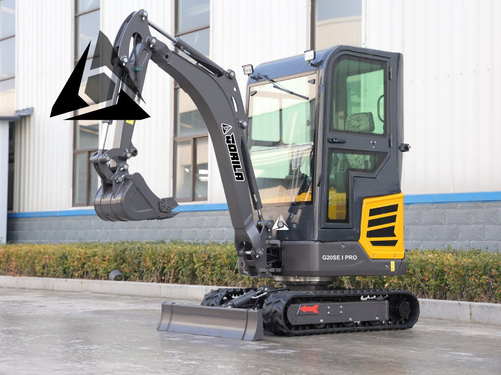 Pásový minibagr GORILA G20SE I PRO CAB - Mini bager: slika 5 Pásový minibagr GORILA G20SE I PRO CAB - Mini bager: slika 5