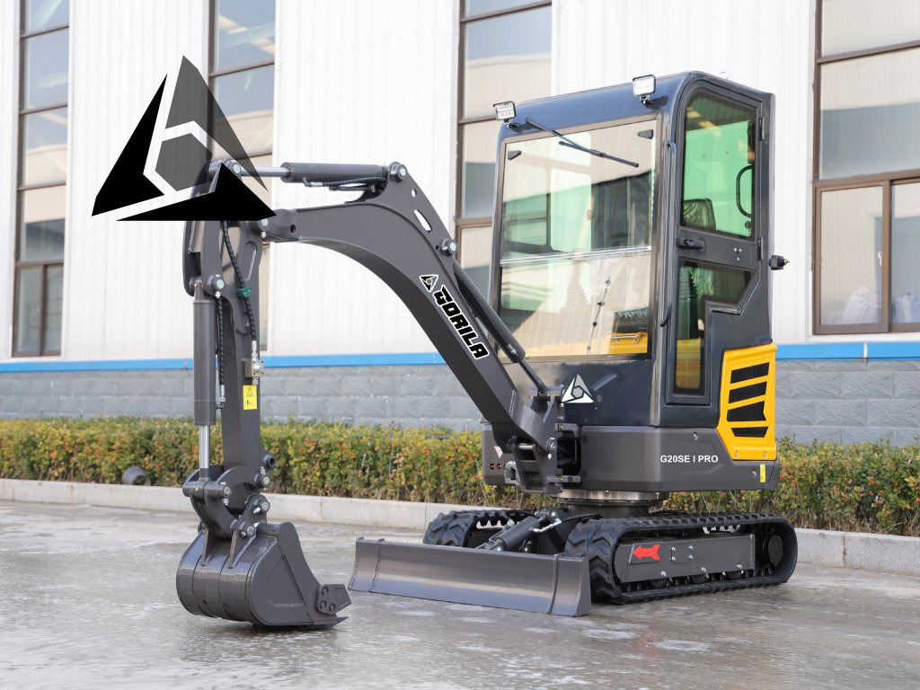 Pásový minibagr GORILA G20SE I PRO CAB - Mini bager: slika 3 Pásový minibagr GORILA G20SE I PRO CAB - Mini bager: slika 3