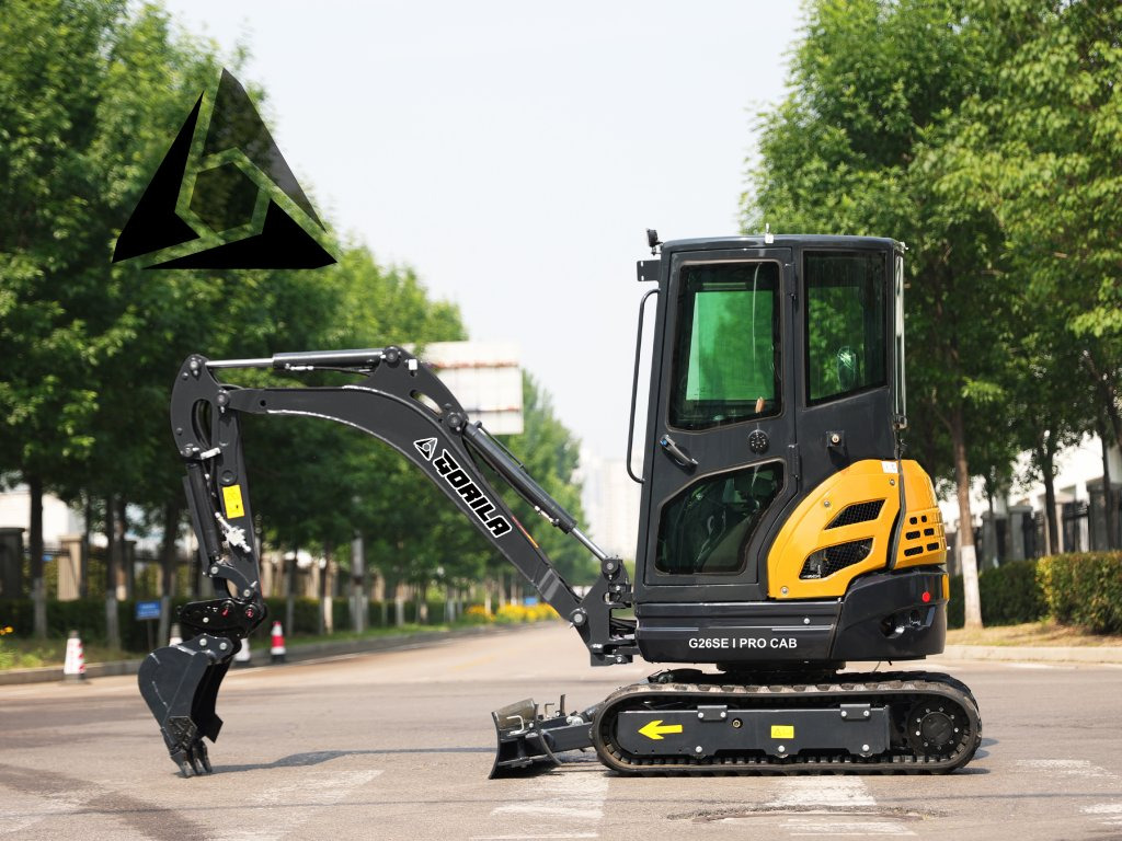 Pásový minibagr GORILA G26SE I PRO CAB - Mini bager: slika 2 Pásový minibagr GORILA G26SE I PRO CAB - Mini bager: slika 2