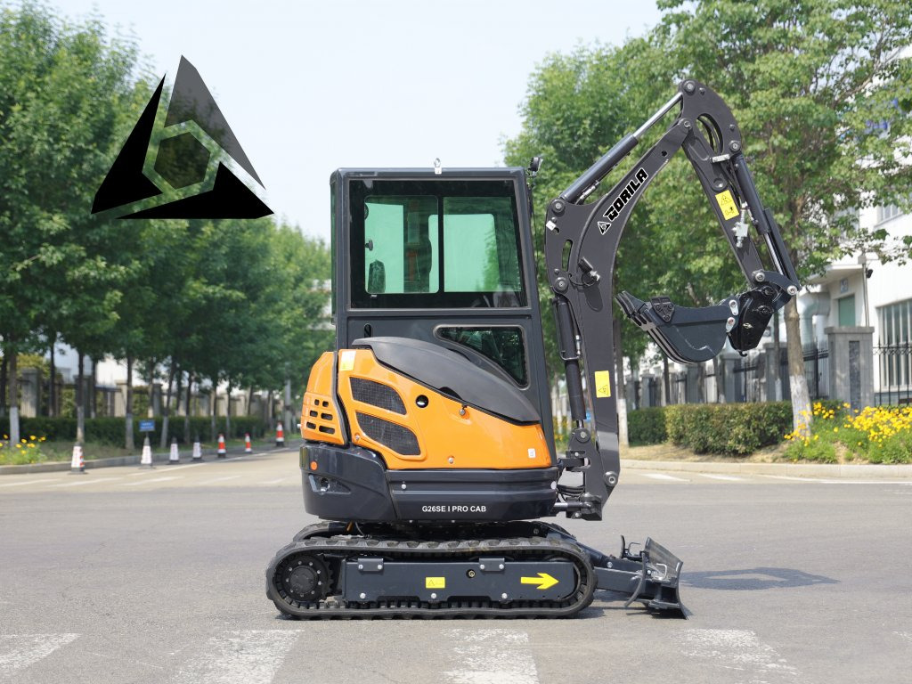 Pásový minibagr GORILA G26SE I PRO CAB - Mini bager: slika 4 Pásový minibagr GORILA G26SE I PRO CAB - Mini bager: slika 4