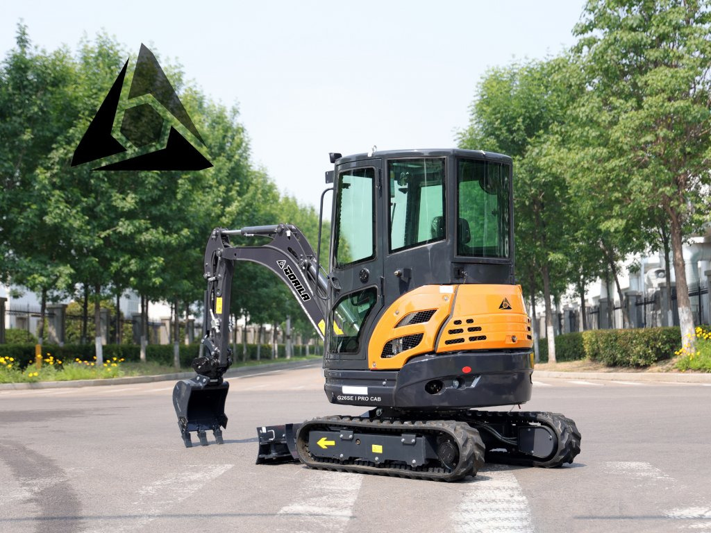 Pásový minibagr GORILA G26SE I PRO CAB - Mini bager: slika 5 Pásový minibagr GORILA G26SE I PRO CAB - Mini bager: slika 5