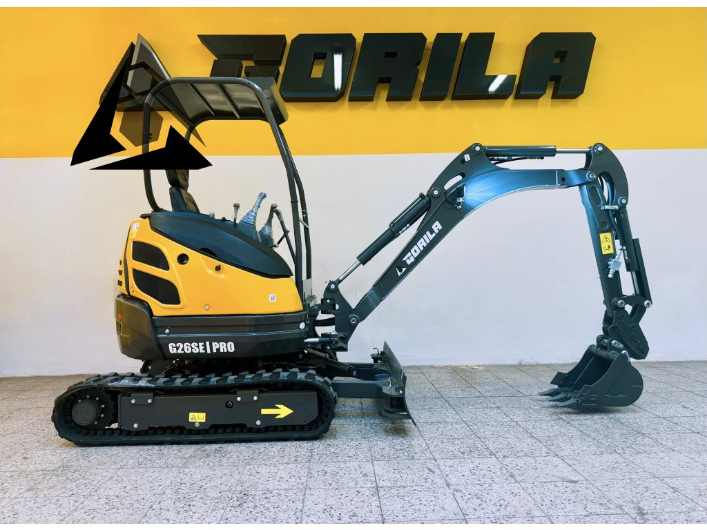 Pásový minibagr GORILA G26SE I PRO - Mini bager: slika 3 Pásový minibagr GORILA G26SE I PRO - Mini bager: slika 3