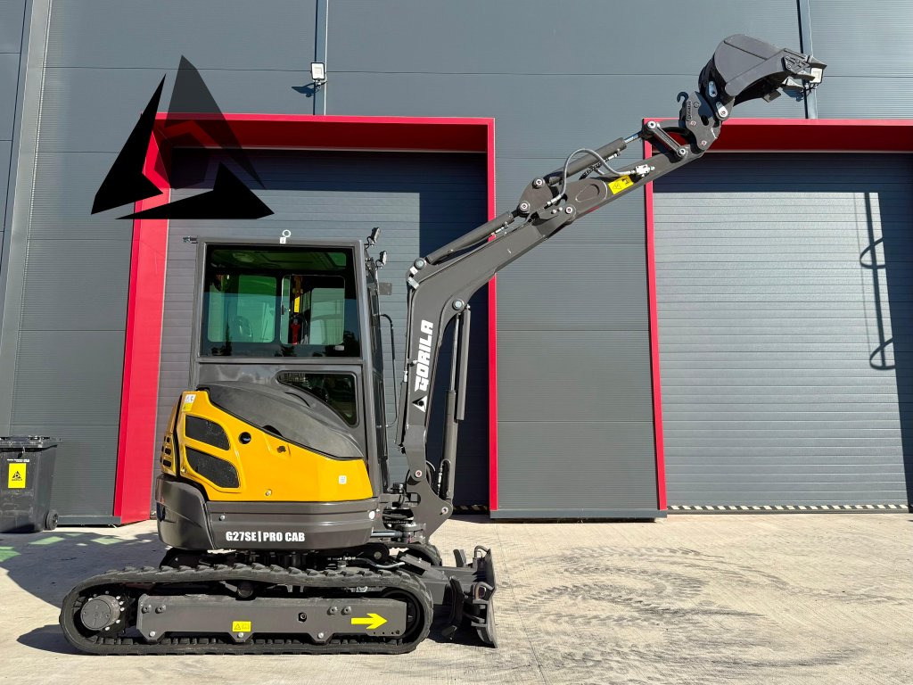 Pásový minibagr GORILA G27SE I PRO CAB - Mini bager: slika 3 Pásový minibagr GORILA G27SE I PRO CAB - Mini bager: slika 3