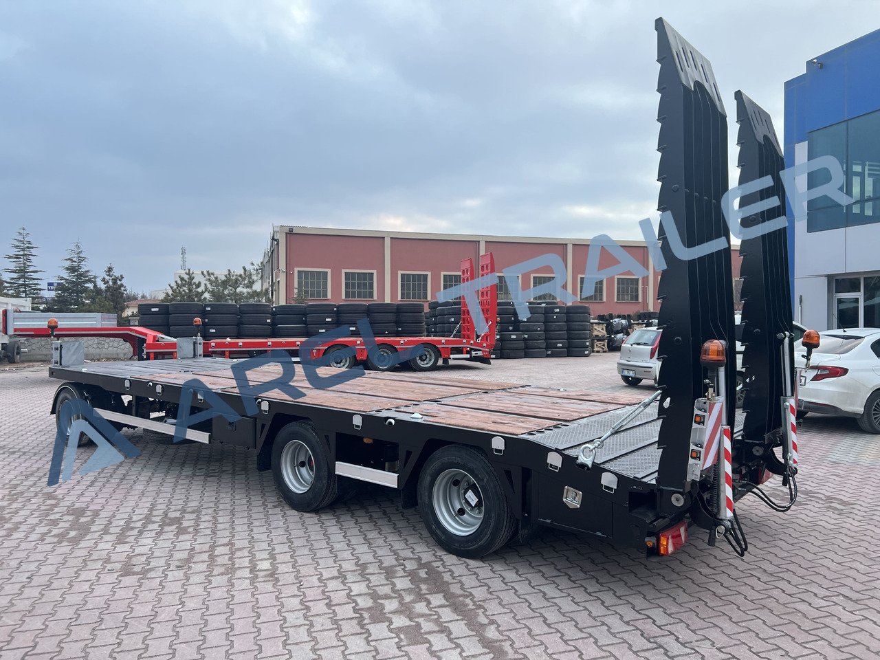 AREL TRAILER 2+1 AXLE DRAWBAR REMORQUE TRAILER - Niska prikolica za prevoz: slika 4 AREL TRAILER 2+1 AXLE DRAWBAR REMORQUE TRAILER - Niska prikolica za prevoz: slika 4