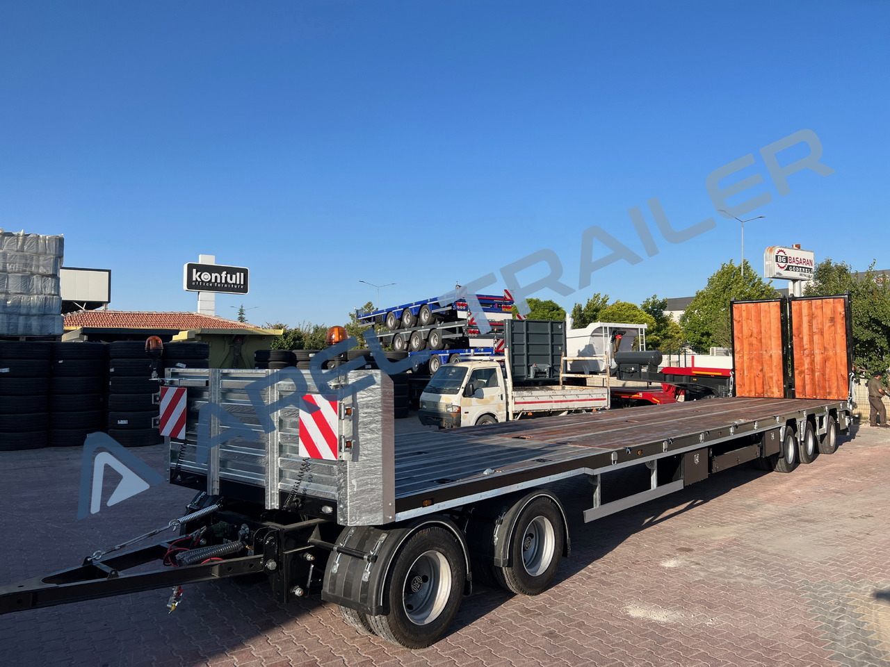 AREL TRAILER 3+2 5 AXLE DRAWBAR REMORQUE TRAILER - Niska prikolica za prevoz: slika 3 AREL TRAILER 3+2 5 AXLE DRAWBAR REMORQUE TRAILER - Niska prikolica za prevoz: slika 3