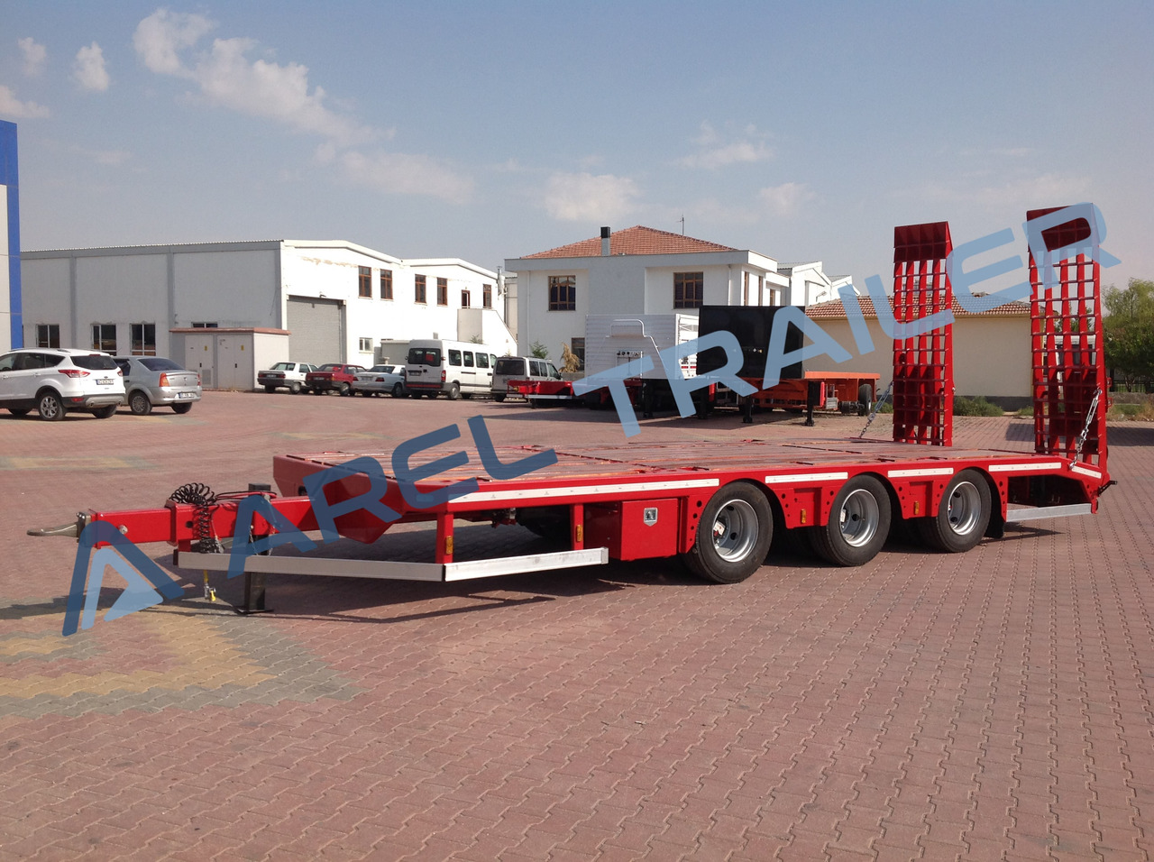 AREL TRAILER 3 AXLE TRIDEM CENTRE AXLE REMORQUE DRAWBAR - Niska prikolica za prevoz: slika 1 AREL TRAILER 3 AXLE TRIDEM CENTRE AXLE REMORQUE DRAWBAR - Niska prikolica za prevoz: slika 1