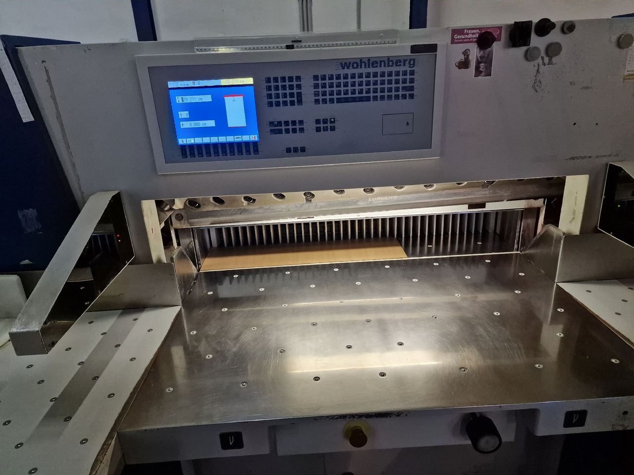 Wohlenberg 115 - Mašina za rezanje papira: slika 3 Wohlenberg 115 - Mašina za rezanje papira: slika 3