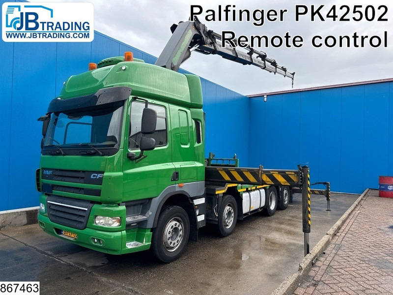 DAF CF 410 8x2, EURO 5, Palfinger, Remote, Retarder - Kamion sa tovarnim sandukom, Kamion sa dizalicom: slika 1 DAF CF 410 8x2, EURO 5, Palfinger, Remote, Retarder - Kamion sa tovarnim sandukom, Kamion sa dizalicom: slika 1