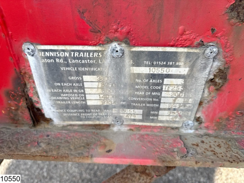 Dennison Container 20 - 30 - 40FT - Poluprikolica za prevoz kontejnera/ Poluprikolica sa promenjivim sandukom: slika 5 Dennison Container 20 - 30 - 40FT - Poluprikolica za prevoz kontejnera/ Poluprikolica sa promenjivim sandukom: slika 5