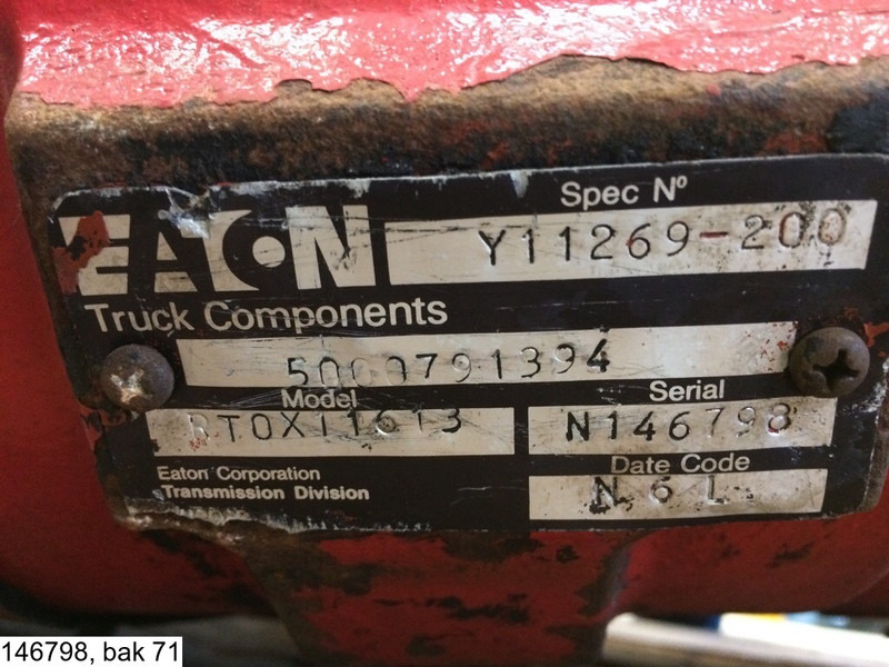 EATON RTOX11613 , Manual - Menjač: slika 2 EATON RTOX11613 , Manual - Menjač: slika 2