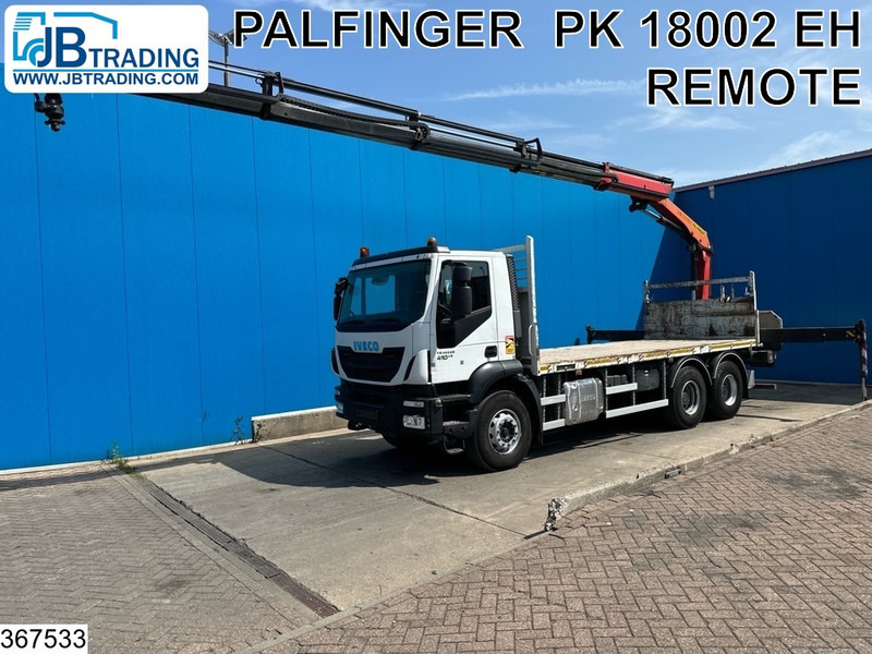 Iveco Trakker 410 6X4, EURO 6, Retarder, Palfinger - Kamion sa tovarnim sandukom, Kamion sa dizalicom: slika 1 Iveco Trakker 410 6X4, EURO 6, Retarder, Palfinger - Kamion sa tovarnim sandukom, Kamion sa dizalicom: slika 1