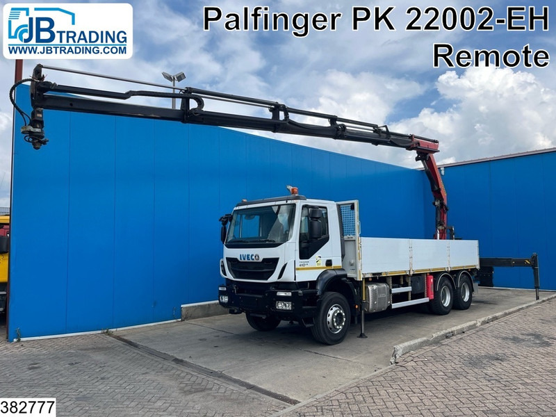 Iveco Trakker 410 6x4, EURO 6, Retarder, Palfinger, Remote - Kamion sa tovarnim sandukom, Kamion sa dizalicom: slika 1 Iveco Trakker 410 6x4, EURO 6, Retarder, Palfinger, Remote - Kamion sa tovarnim sandukom, Kamion sa dizalicom: slika 1