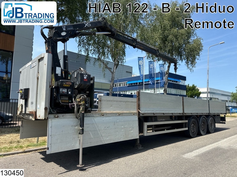 Lecitrailer open laadbak HIAB, Remote - Plato poluprikolica: slika 1 Lecitrailer open laadbak HIAB, Remote - Plato poluprikolica: slika 1