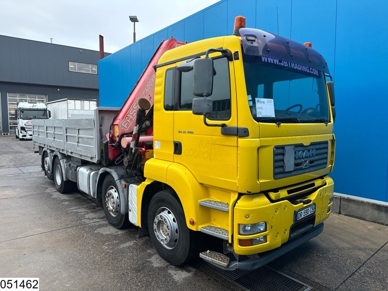 MAN TGA 35 400 8x2, Handgeschakeld, Fassi, Remote - Kamion sa tovarnim sandukom, Kamion sa dizalicom: slika 3 MAN TGA 35 400 8x2, Handgeschakeld, Fassi, Remote - Kamion sa tovarnim sandukom, Kamion sa dizalicom: slika 3