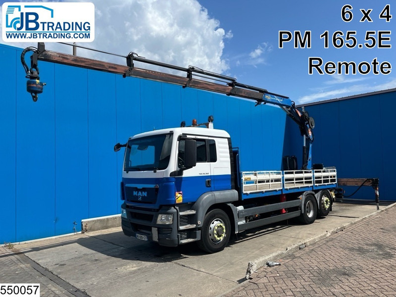 MAN TGS 26 360 6x4, EURO 5, PM, Remote, Hydrodrive - Kamion sa tovarnim sandukom, Kamion sa dizalicom: slika 1 MAN TGS 26 360 6x4, EURO 5, PM, Remote, Hydrodrive - Kamion sa tovarnim sandukom, Kamion sa dizalicom: slika 1