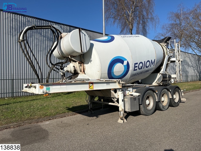 MOL Beton mixer 10000 Liter, 10 M3, Stetter, Mixer - Poluprikolica mikser: slika 1 MOL Beton mixer 10000 Liter, 10 M3, Stetter, Mixer - Poluprikolica mikser: slika 1