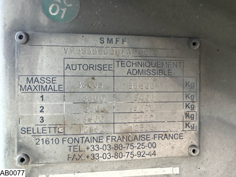 Magyar Bitum 33330 Litres, 1 Compartment - Poluprikolica cisterna: slika 4 Magyar Bitum 33330 Litres, 1 Compartment - Poluprikolica cisterna: slika 4