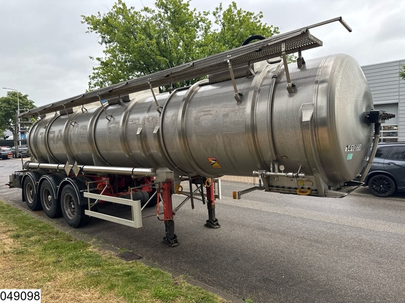 Magyar Chemie 22.500 Liter, 1 Comp - Poluprikolica cisterna: slika 5 Magyar Chemie 22.500 Liter, 1 Comp - Poluprikolica cisterna: slika 5