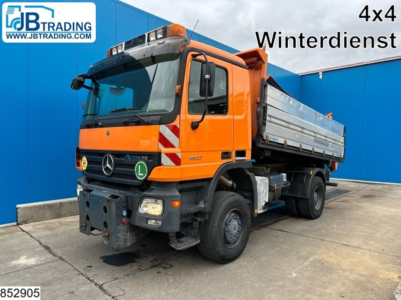 Mercedes-Benz Actros 1832 4X4, Grit spreader, Snow plough, Tipper - Istovarivač: slika 1 Mercedes-Benz Actros 1832 4X4, Grit spreader, Snow plough, Tipper - Istovarivač: slika 1