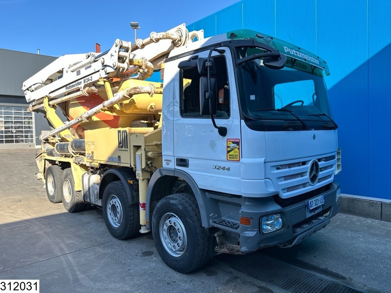 Mercedes-Benz Actros 3244 8x4, PUMI, Putzmeister, 24 MTR, Telligent 16 - Auto pumpa za beton: slika 2 Mercedes-Benz Actros 3244 8x4, PUMI, Putzmeister, 24 MTR, Telligent 16 - Auto pumpa za beton: slika 2