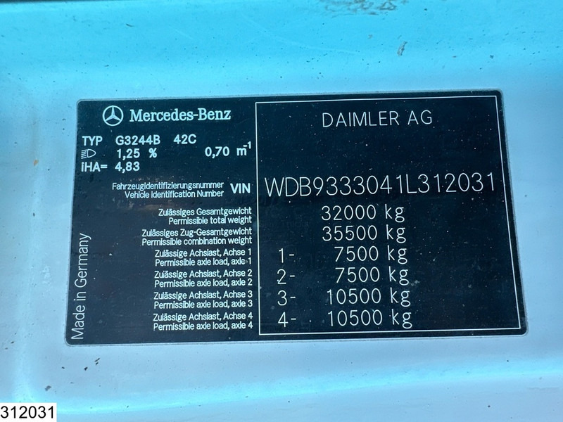Mercedes-Benz Actros 3244 8x4, PUMI, Putzmeister, 24 MTR, Telligent 16 - Auto pumpa za beton: slika 5 Mercedes-Benz Actros 3244 8x4, PUMI, Putzmeister, 24 MTR, Telligent 16 - Auto pumpa za beton: slika 5