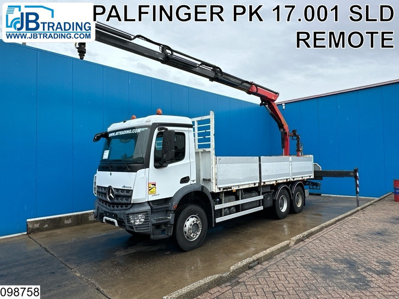 Mercedes-Benz Arocs 2640 6X4, EURO 6, Retarder, Palfinger - Kamion sa tovarnim sandukom, Kamion sa dizalicom: slika 1 Mercedes-Benz Arocs 2640 6X4, EURO 6, Retarder, Palfinger - Kamion sa tovarnim sandukom, Kamion sa dizalicom: slika 1