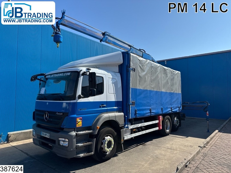 Mercedes-Benz Axor 2533 6X2, PM, Remote - Kamion sa tovarnim sandukom, Kamion sa dizalicom: slika 1 Mercedes-Benz Axor 2533 6X2, PM, Remote - Kamion sa tovarnim sandukom, Kamion sa dizalicom: slika 1