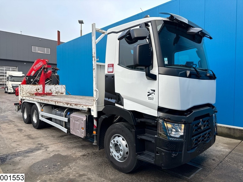 Renault C 380 6x4, EURO 6, Fassi, Steel suspension, Remote - Kamion sa tovarnim sandukom, Kamion sa dizalicom: slika 3 Renault C 380 6x4, EURO 6, Fassi, Steel suspension, Remote - Kamion sa tovarnim sandukom, Kamion sa dizalicom: slika 3