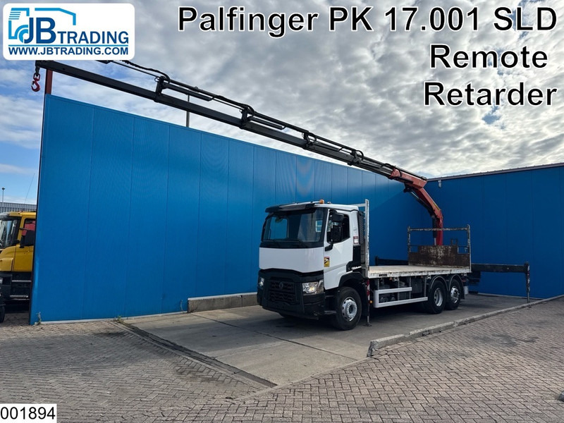 Renault C 430 6x2, EURO 6, Retarder, Palfinger, Remote, Steering - Kamion sa tovarnim sandukom, Kamion sa dizalicom: slika 1 Renault C 430 6x2, EURO 6, Retarder, Palfinger, Remote, Steering - Kamion sa tovarnim sandukom, Kamion sa dizalicom: slika 1