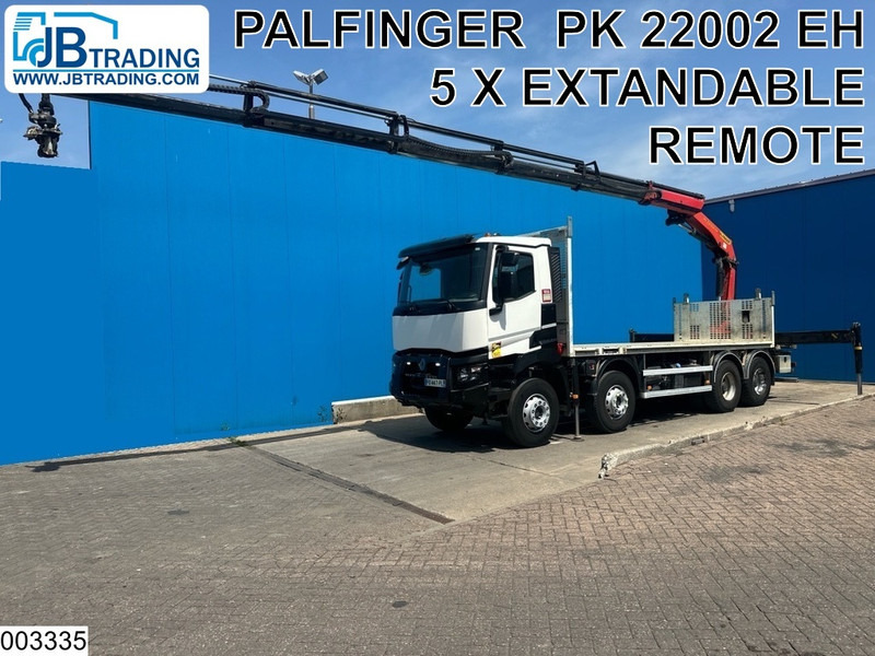 Renault C 430 8X4, EURO 6, Steel suspension, Palfinger - Kamion sa tovarnim sandukom, Kamion sa dizalicom: slika 1 Renault C 430 8X4, EURO 6, Steel suspension, Palfinger - Kamion sa tovarnim sandukom, Kamion sa dizalicom: slika 1