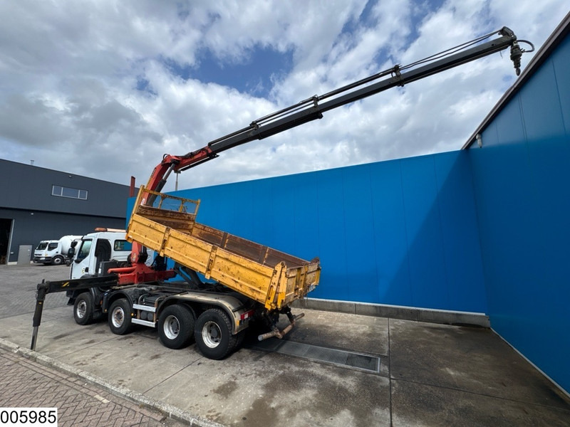 Renault Kerax 450 Dxi 8X4, Manual, Steel suspension, Retarder - Istovarivač, Kamion sa dizalicom: slika 4 Renault Kerax 450 Dxi 8X4, Manual, Steel suspension, Retarder - Istovarivač, Kamion sa dizalicom: slika 4
