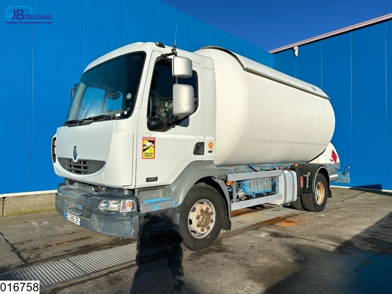 Renault Midlum 220 17013 Liter, LPG GPL, Gastank, Steel suspension - Kamion cisterna: slika 1 Renault Midlum 220 17013 Liter, LPG GPL, Gastank, Steel suspension - Kamion cisterna: slika 1