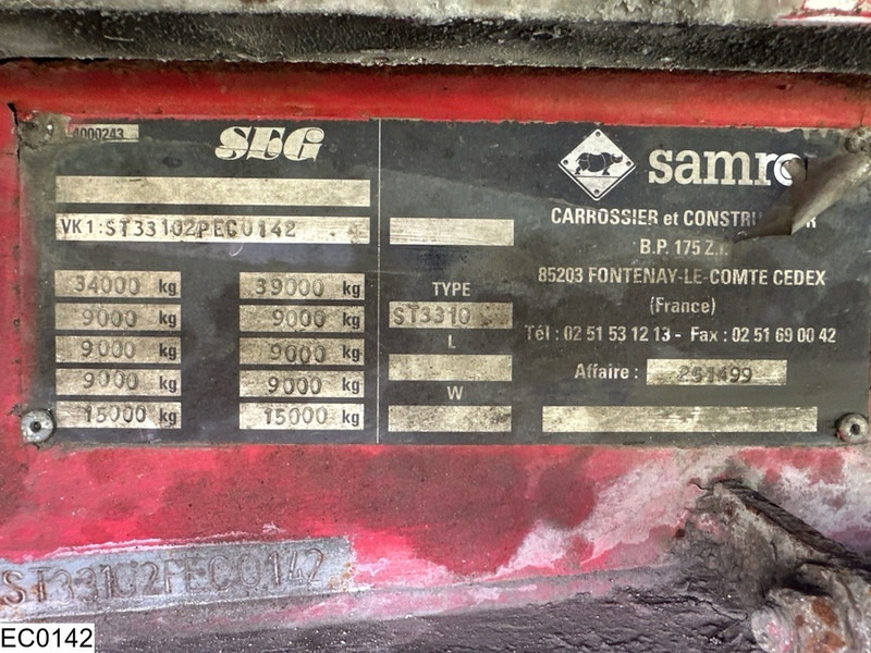 Samro Walking floor Walking floor, HYVA - Poluprikolica sa pokretnim podom: slika 4 Samro Walking floor Walking floor, HYVA - Poluprikolica sa pokretnim podom: slika 4