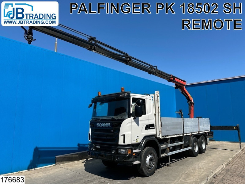 Scania G 440 6X4, EURO 6, Retarder, Palfinger - Kamion sa tovarnim sandukom, Kamion sa dizalicom: slika 1 Scania G 440 6X4, EURO 6, Retarder, Palfinger - Kamion sa tovarnim sandukom, Kamion sa dizalicom: slika 1