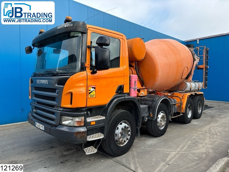 Scania P 380 8X4, Manual, Steel suspension, Stetter 8M3 - Mikser za beton: slika 1 Scania P 380 8X4, Manual, Steel suspension, Stetter 8M3 - Mikser za beton: slika 1