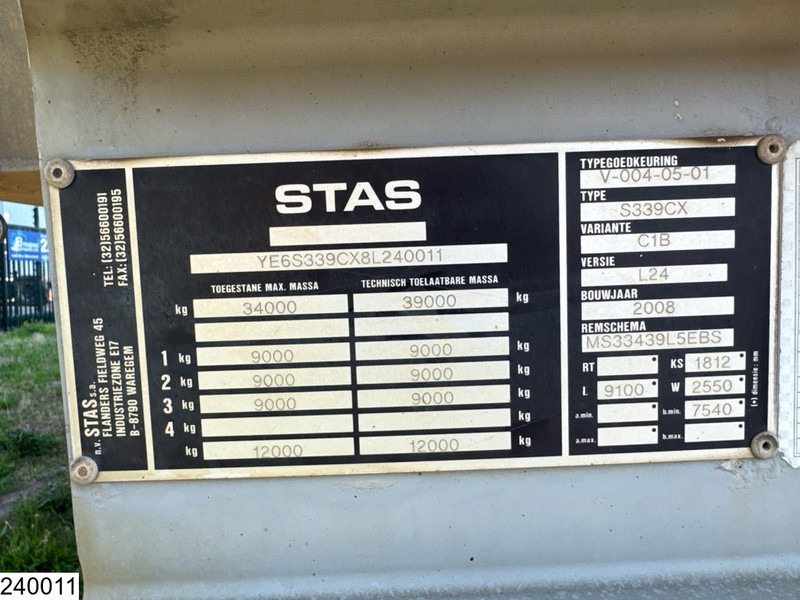 Stas kipper 26 m3 - Poluprikolica istovarivača: slika 4 Stas kipper 26 m3 - Poluprikolica istovarivača: slika 4