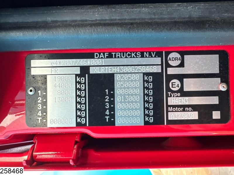 DAF XF 480 EURO 6, Retarder, Standairco, PTO - Tegljač: slika 5 DAF XF 480 EURO 6, Retarder, Standairco, PTO - Tegljač: slika 5