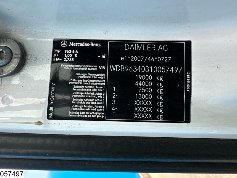 Tegljač Mercedes-Benz Actros 1843 EURO 6, Retarder, PTO, Standairco: slika 7