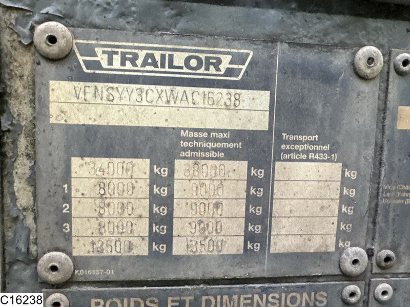 Trailor Fuel 40078 Litres, 9 Compartments - Poluprikolica cisterna: slika 4 Trailor Fuel 40078 Litres, 9 Compartments - Poluprikolica cisterna: slika 4