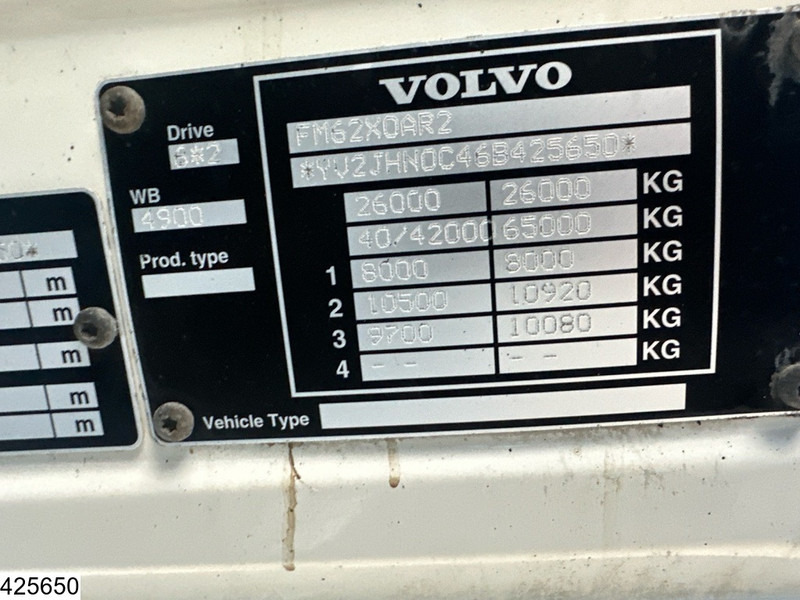 Kamion sa tovarnim sandukom, Kamion sa dizalicom Volvo FM 300 6 X 2, Manual, Steel suspension, Palfinger: slika 7