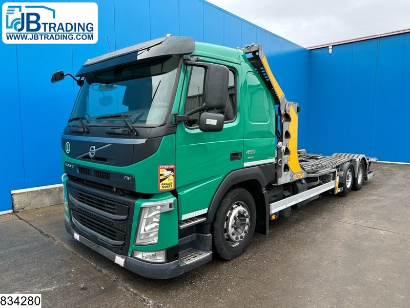 Volvo FM 450 6x2, EURO 6, Retarder, Hydraulic - Kamion za prevoz automobila: slika 1 Volvo FM 450 6x2, EURO 6, Retarder, Hydraulic - Kamion za prevoz automobila: slika 1
