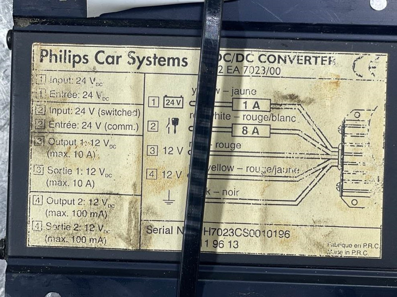 Ahlmann AZ14-4107105A-AC/DC Converter/Spannungswandler - Električni sistem za Građevinska mašina: slika 5 Ahlmann AZ14-4107105A-AC/DC Converter/Spannungswandler - Električni sistem za Građevinska mašina: slika 5
