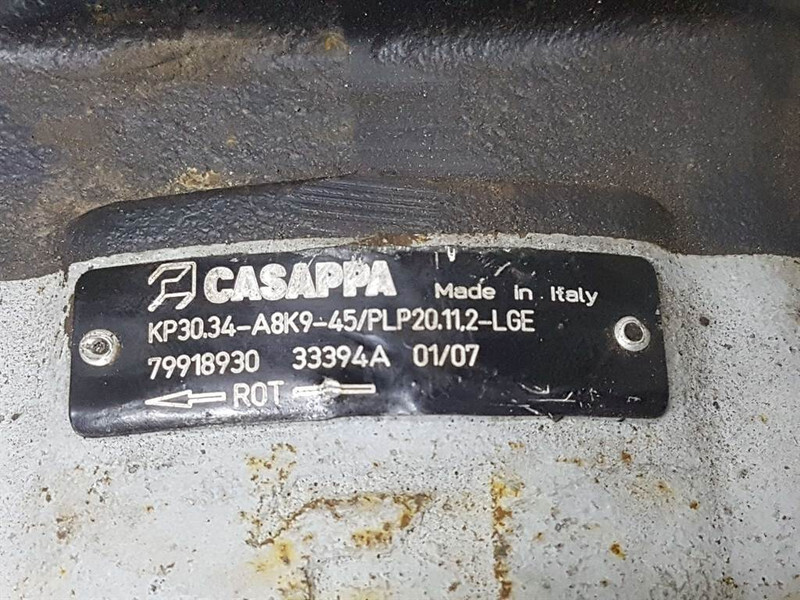 Casappa KP30.34-A8K9-45/PLP20.11,2-LGE-79918930-Gearpump - Hidraulika za Građevinska mašina: slika 5 Casappa KP30.34-A8K9-45/PLP20.11,2-LGE-79918930-Gearpump - Hidraulika za Građevinska mašina: slika 5