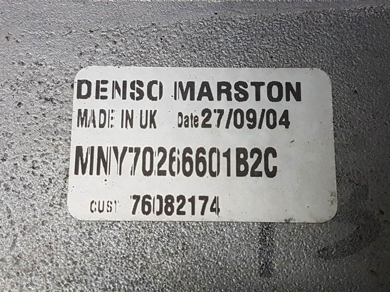 Case 621D-Denso MNY70266601B2C-Airco condenser/koeler - Ram/ Šasija za Građevinska mašina: slika 4 Case 621D-Denso MNY70266601B2C-Airco condenser/koeler - Ram/ Šasija za Građevinska mašina: slika 4