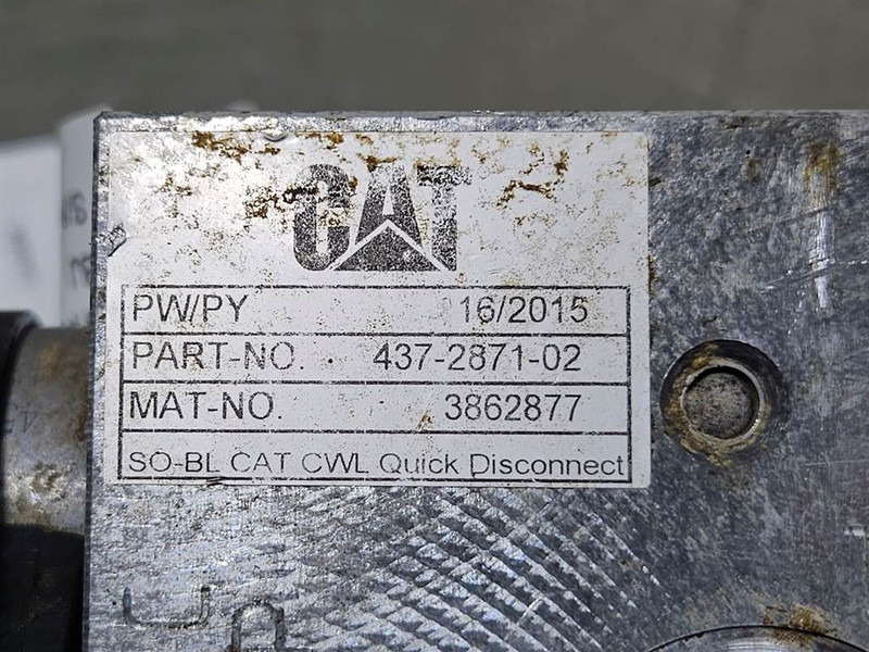 Cat 907M-437-2871-02-Valve/Ventile/Ventiel - Hidraulika za Građevinska mašina: slika 4 Cat 907M-437-2871-02-Valve/Ventile/Ventiel - Hidraulika za Građevinska mašina: slika 4