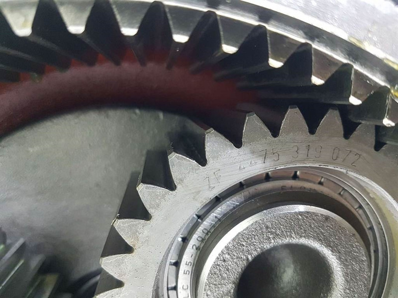 Osovina i delovi za Građevinska mašina Hamm -ZF MT/C3075-4475219007-Axle housing/Achskörper: slika 6