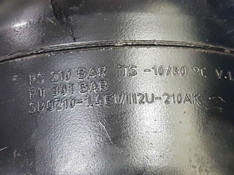 Hydac SBO210-1,4E1/112U-210AK-3041953-Accumulator - Hidraulika za Građevinska mašina: slika 3 Hydac SBO210-1,4E1/112U-210AK-3041953-Accumulator - Hidraulika za Građevinska mašina: slika 3